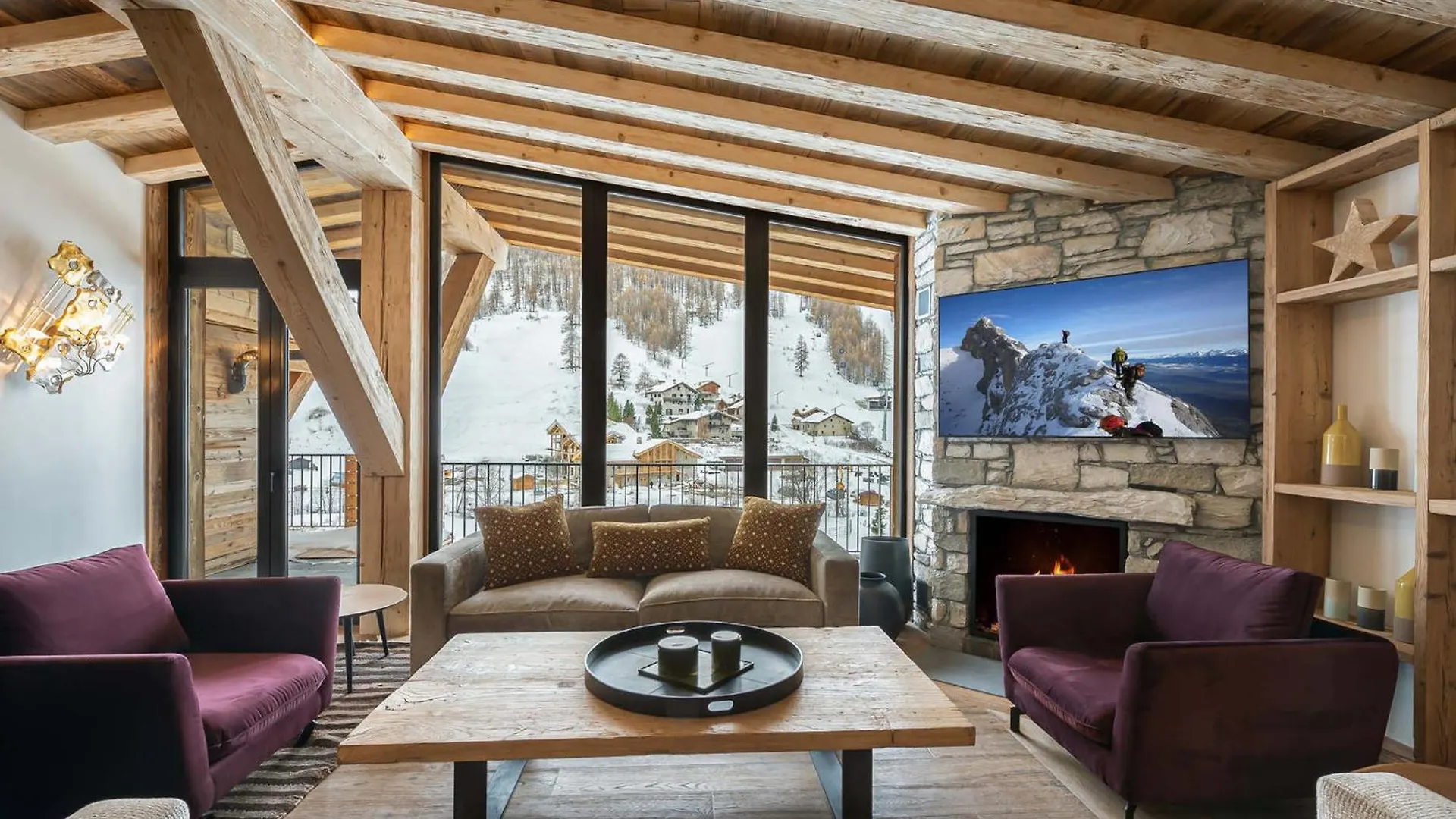 Apartament Penthouse Chaleureux Au Pied Des Pistes A Val-D'Isere - Fr-1-844-1